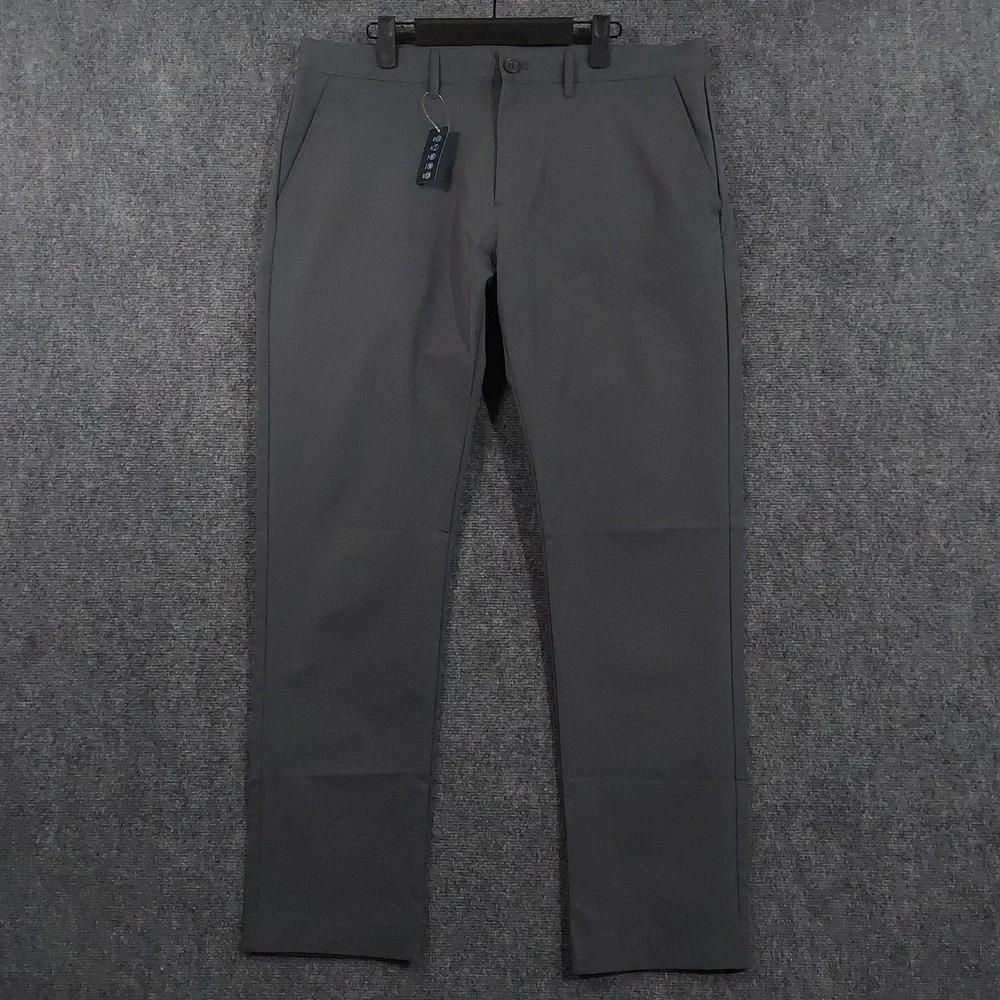 NEW J.Crew Pants Mens 36x32 Gray Flex Slim Chino Stretch Travel Golf Casual